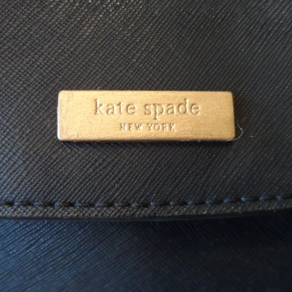 Kate Spade NY Black Saffiano Leather Medium Size Backpack main image 14